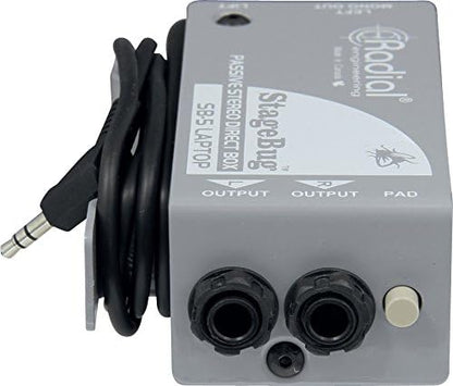 Radial Engineering StageBug SB-5 Passive Laptop DI Box