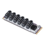 Generic 6-Port SATA Storage Expansion Card for NAS