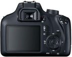 Canon EOS 4000D / Rebel T100 DSLR Camera Bundle (Renewed)