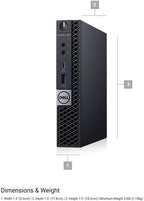 Dell 5060 OptiPlex Micro Desktop i5 16GB 500GB NVMe Renewed