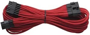Corsair CP-8920057 Standard Power Cable - Red - Sleeved — main product image