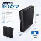 Lenovo Mini Business Desktop with Intel N100 and Windows 11 Pro