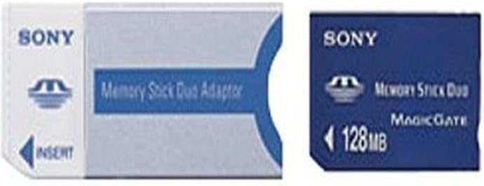 Sony MSH-M128A 128MB Memory Stick Duo — main product image