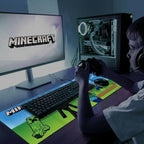 Culture Fly Minecraft XL Extended Gaming Mouse Pad and Desk Mat