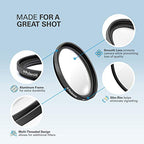 Polaroid PLFILUV58 58mm UV Filter Lens Protection