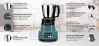 Panasonic MX AV325CB 600W Mixer Grinder Blue