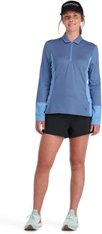 Spyder 234209 Womens Arc Graphene Tech Zip Neck