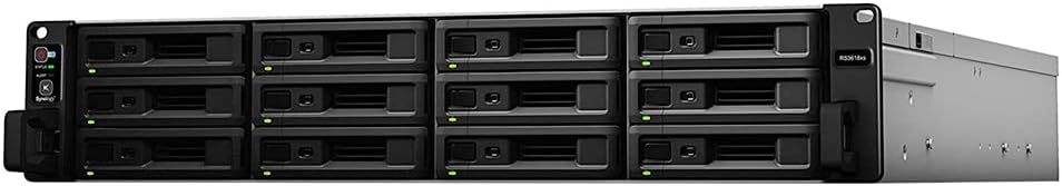 Synology RS3618xs 12TB SSD RackStation NAS Server Bundle