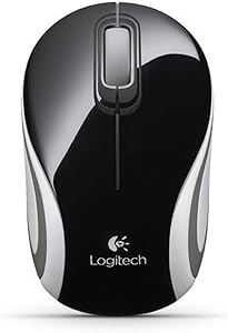 Logitech 910-002736 Wireless Mini Mouse M187 Black — main product image