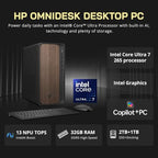 HP OmniDesk Copilot+ Small Form Factor Desktop PC