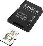 SanDisk SDSQQVR-032G-GN6IA 32GB MAX Endurance MicroSD Card Bundle