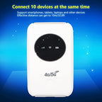 Luocute 4G LTE Portable WiFi Hotspot Modem with Battery
