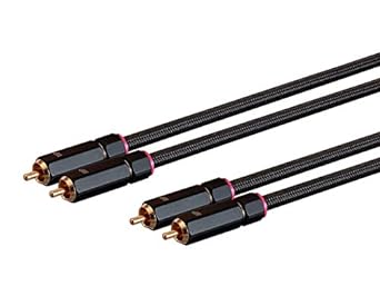 Monoprice 138077 RCA Stereo Audio Cable 6ft Onix — main product image