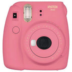 Fujifilm Instax Mini 9 Flamingo Pink Camera + Film (Renewed)