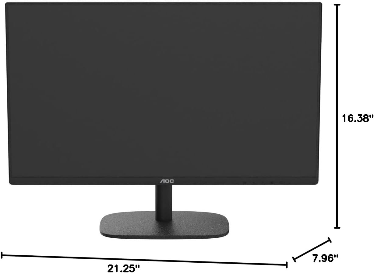 AOC 24B2H2 24" Frameless FHD 100Hz IPS Monitor