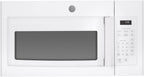 GE E99GEJVM3160DFWW 1.6 Cu. Ft. White Over-the-Range Microwave Bundle
