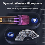 CXVX Rechargeable UHF Wireless Handheld Microphone System