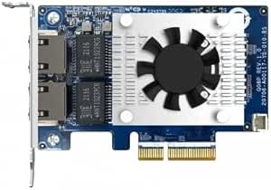 QNAP QXG-10G2TB Dual Port 10GbE Network Expansion Card — main product image