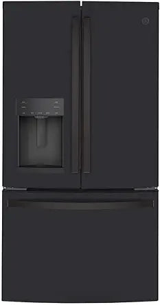 GE GYE22GENDS 36" Black Slate French Door Refrigerator