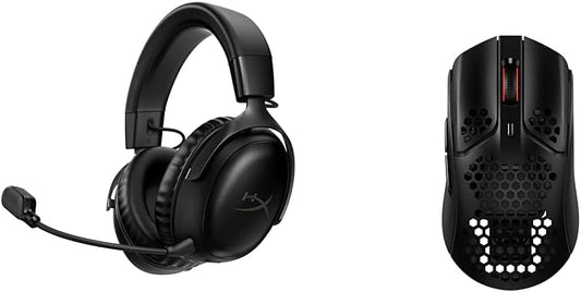 HyperX Cloud III Wireless Gaming Headset & Mouse Bundle