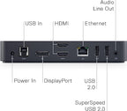 Dell D3100 USB 3.0 Docking Station Triple Display 4K