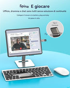 WASRUYI USB-C OTG Adapter with Micro SD Card Reader
