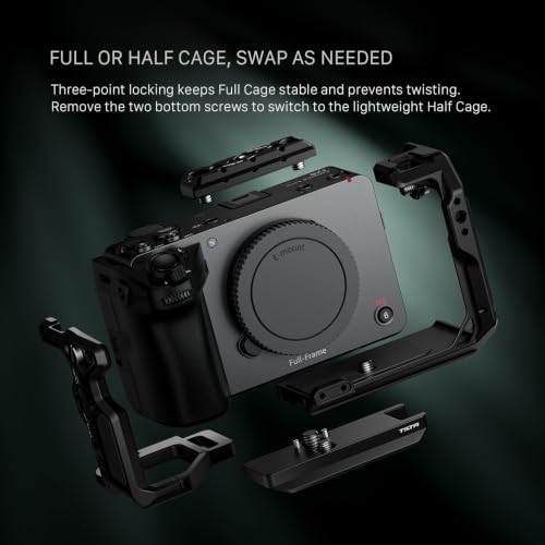 Tilta Full Camera Cage for Sony FX5 in Titanium Gray — main product image