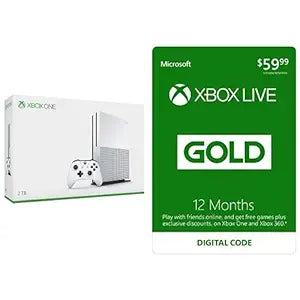 Microsoft Xbox One S 2TB Launch Edition + Xbox Live Gold