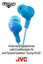 JVC HAFX5V Gumy Plus Inner Ear Headphones - Grape Violet