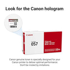 Canon 057 Black Genuine Toner Cartridge