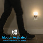 GE 46474 LED Motion Sensor Night Light 2-Pack