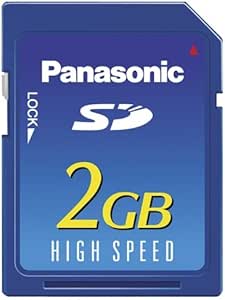 Panasonic RP-SDQ02GU1A 2GB High-Speed SD Card — main product image