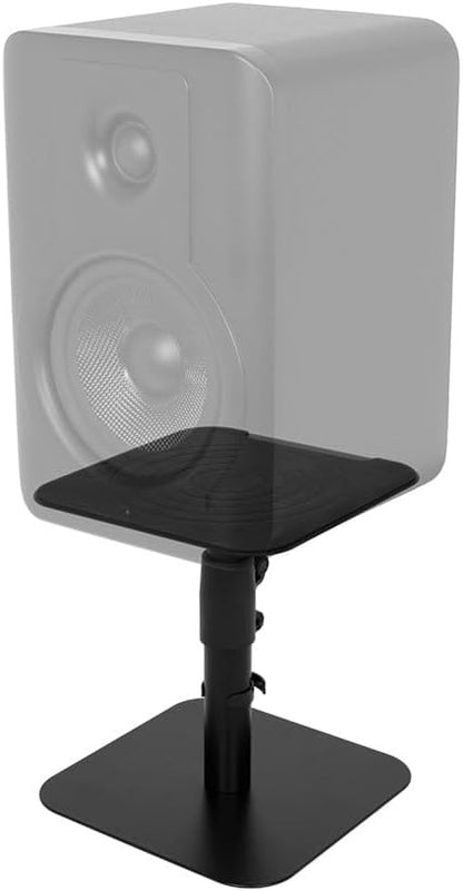 Monoprice Desktop Freestanding Speaker Stands - Adjustable, Cable Management