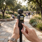Dpofirs 4K Handheld Vlogging Camera with Anti-Shake