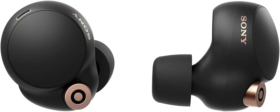 Sony WF1000XM4 Noise Cancelling Wireless Earbuds Black