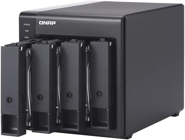 QNAP TR-004 4-Bay USB-C Hardware RAID DAS (Diskless)