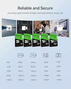 KEXIN 128GB microSDXC Memory Card 2-Pack