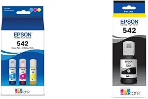 Epson T542 EcoTank Ink Bottle Combo Pack — main product image
