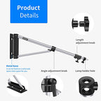 Neewer 10089789 Wall Mount Triangle Boom Arm