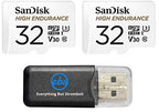 SanDisk 32GB_ TF_ High_ Endurance MicroSDHC 2-Pack Bundle