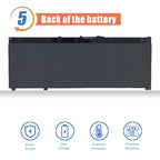 ASODI SR03XL 52.5Wh Replacement Battery for HP Envy Omen Pavilion