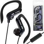 JVC HAEBR80B Black Sports Clip Headphones