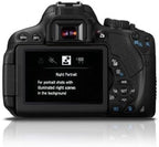 Canon 600D EOS Rebel T3i DSLR 18-55mm Lens Renewed