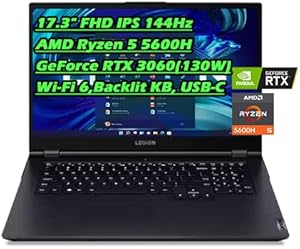 Lenovo Legion 5 Ryzen 5 RTX 3060 Gaming Laptop