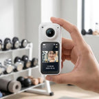 UPALDHOU Thumb Camera 68MP 16X Magnetic Wearable Camcorder