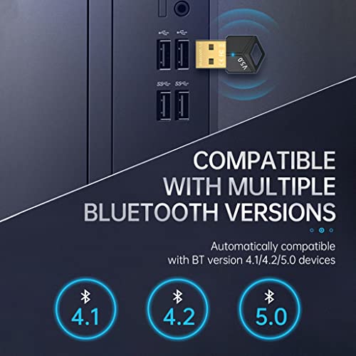 QLECMSGSW 5.0 Wireless Audio Transmitter and Receiver Dongle — main product image