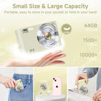 SMARTKLIK 4K 44MP Point-and-Shoot Digital Camera for Teens