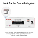 Canon 118 Black Toner Cartridge - imageCLASS Laser Printers