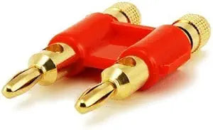 Monoprice Dual Copper Speaker Banana Plugs 2-Pack
