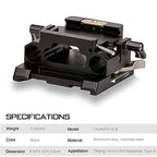 Tilta TA-BSP3-15-B Tiltaing 15mm LWS Baseplate Type III - Black